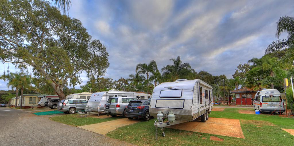 Central Caravan Park Perth Exterior foto